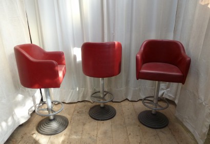 fauteuil bar skai rouge