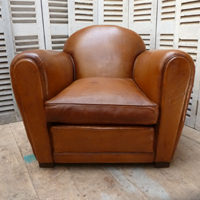 Fauteuil Club rond